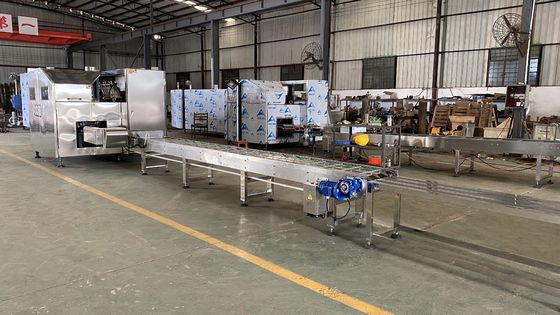 Linea di produzione d'acciaio del cono gelato della macchia 380V 6000pcs/H