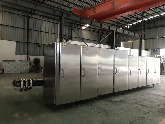 Un buon prezzo. 3200 pz/H 190mm Automatico Cono Gelato Macchina PLC Core in linea