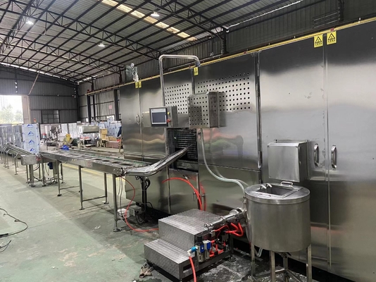 Un buon prezzo. Cono di cialda da 115 mm 10 kg / h che fa macchina completamente automatica in linea