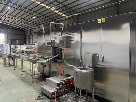 Un buon prezzo. Il cono della cialda di 2.25KW 12000pcs/H che fa lo SpA della macchina ha controllato in linea