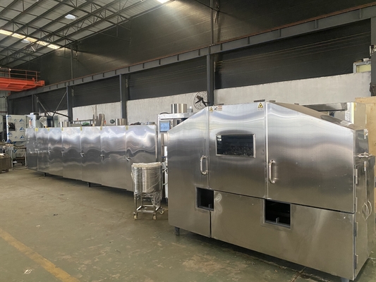 Un buon prezzo. Cono industriale automatico dello zucchero che fa capacità elevata a macchina 10000pcs/h in linea