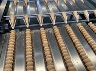 linea di produzione del cono gelato di 380V 16kg/H 135mm temperatura regolabile