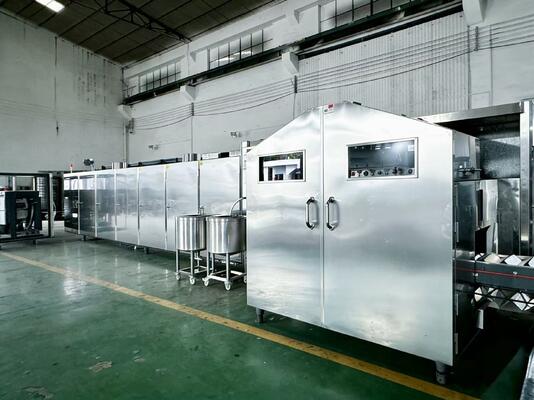 Un buon prezzo. Macchina di cottura automatica a cono di zucchero per la produzione continua di volume medio in linea