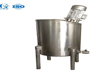 Un buon prezzo. Linea di produzione a doppia parete del cono gelato del miscelatore industriale fornito di gambe della pastella 4 in linea