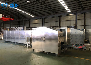 Un buon prezzo. Linea di produzione del cono gelato SD80-61x2, macchina automatica L12.2xW2.1xH2M del cono in linea
