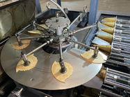 Il consumo commerciale 8kg/H di GPL ha rotolato Sugar Cone Machine