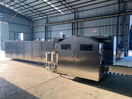 Un buon prezzo. cono gelato 2000pcs/H che fa il sistema dello SpA di Schneider della macchina in linea