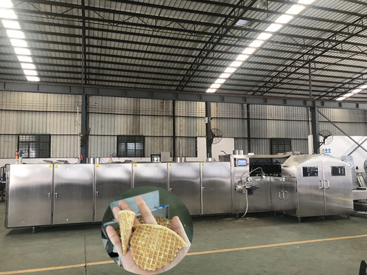 Un buon prezzo. linea di produzione del cono gelato 10000pcs/h Sugar Cone Making Machine industriale in linea
