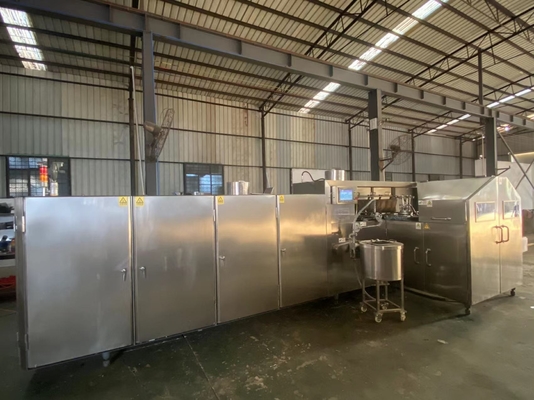 Un buon prezzo. 380V 3.37Kw Automatic Super Cone Machine Con 7-8kg/H di consumo di GPL in linea