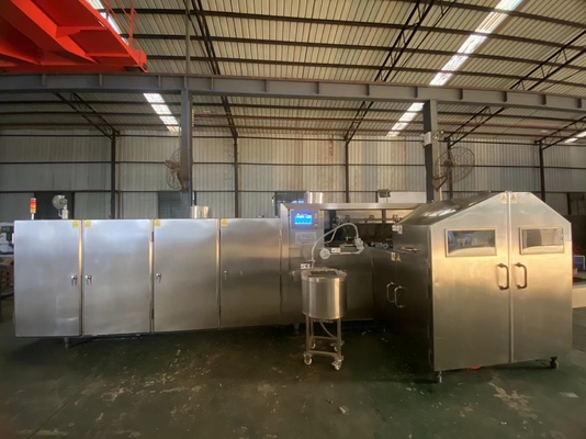 Un buon prezzo. linea di produzione del cono gelato 4200pcs/h 165mm Sugar Cone Manufacturing Machine in linea