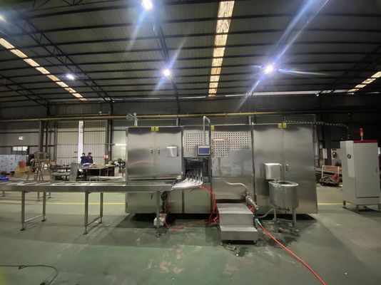 Un buon prezzo. Cono di wafer da 115 mm 10 kg/ora che fa risparmiare manodopera alla macchina in linea