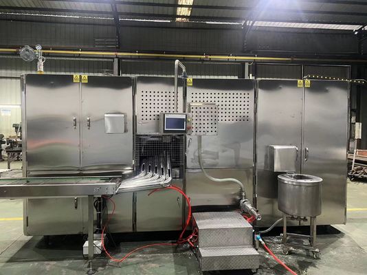 qualità Macchina per la produzione di coni di wafer con aria compressa 0,6 MPa 11-13 kg/h Consumo di gas Fabbrica
