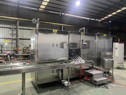 qualità 5000pcs/H Crispy Wafer Cone Making Machine Corn Cone Maker Risparmio di spazio Fabbrica
