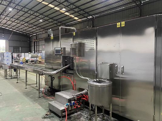 qualità 2.25KW 12000pcs/H Wafer Cone Making Machine PLC controllato Fabbrica