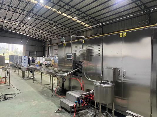 qualità 4.5kw 3800pcs/H Wafer Cone Making Machine Funzionamento stabile Fabbrica