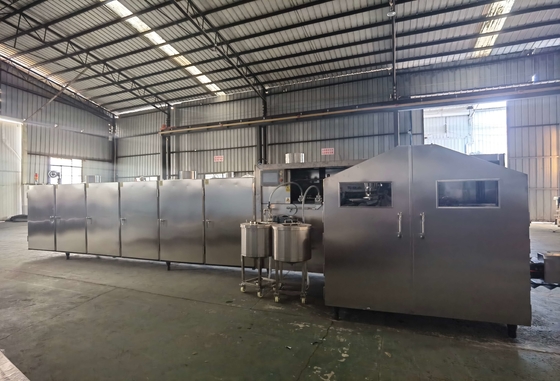 Linea di produzione di cono di gelato in acciaio inossidabile Potenza 380V