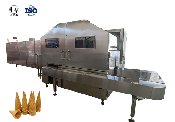 3.37kw PLC Control Full Automatic Sugar Cone Making Machine in acciaio inossidabile 304