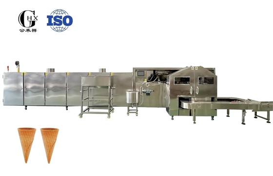 Un buon prezzo. Sistema di controllo PLC SIEMENS / DELTA Macchina da forno a cono di gelato Aumenta l' efficienza della produzione in linea