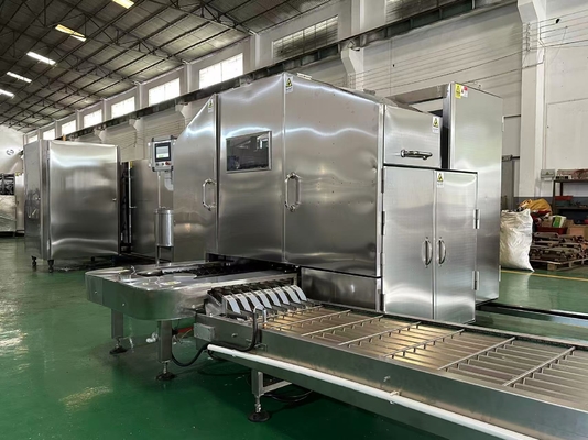 Un buon prezzo. Linea di produzione automatica per coni di zucchero SIEMENS/DELTA PLC, costruzione in acciaio inossidabile 304 – Igiene e durata in linea
