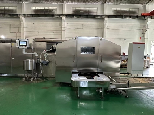 Un buon prezzo. Full Automatic Mini Sugar Cone Making Machine 10000pcs per l'ora per il riempimento di cioccolato, cioccolato + biscotti snack riempimento in linea