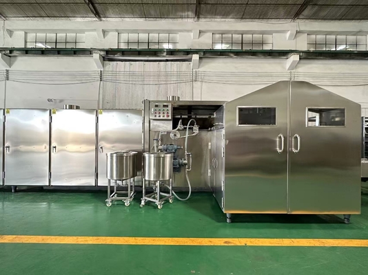 Un buon prezzo. Macchina per la cottura di coni gelato completamente automatica, Stampi personalizzabili per soddisfare le esigenze del tuo prodotto in un'unica macchina in linea