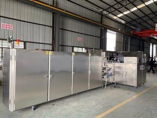Macchina di cottura del cono gelato di acciaio inossidabile 380V 8kg/H