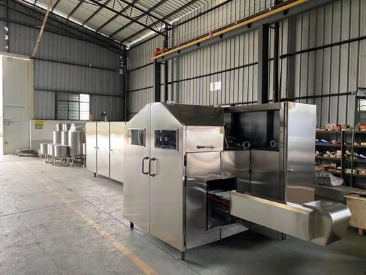 linea di produzione del cono gelato 4200pcs/h 165mm Sugar Cone Manufacturing Machine