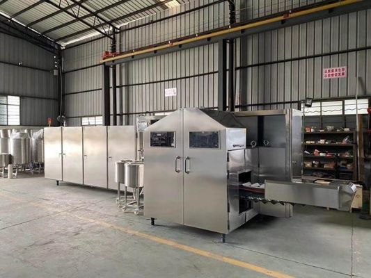 Un buon prezzo. Macchina automatica piena Sugar Cone Production Line del cono gelato da 17,5 gradi in linea