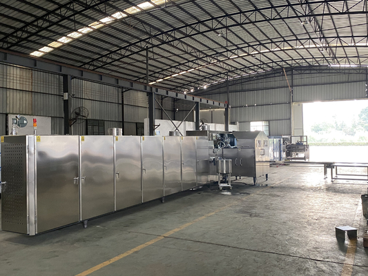 Un buon prezzo. linea di produzione automatica del cono gelato dello zucchero della macchina del cono gelato di 380V 3200pcs/H in linea
