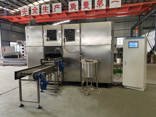 Un buon prezzo. Cono di cialda da 115 mm 10 kg / h che fa macchina completamente automatica in linea