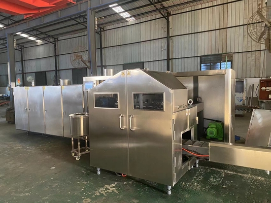 Un buon prezzo. Macchina di fabbricazione di biscotti del cono gelato di L6.6xW2.1xH2m con il sistema dello SpA in linea