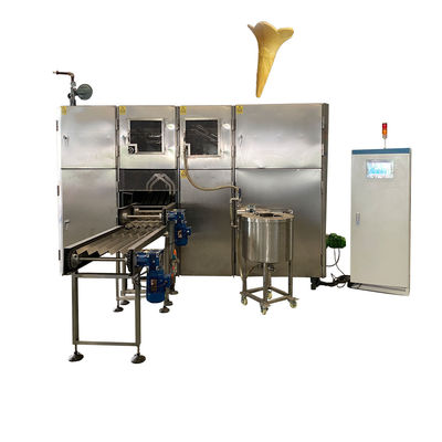 Un buon prezzo. Struttura in acciaio a macchina per la produzione di cono di wafer completamente automatico da 2,25 kW in linea
